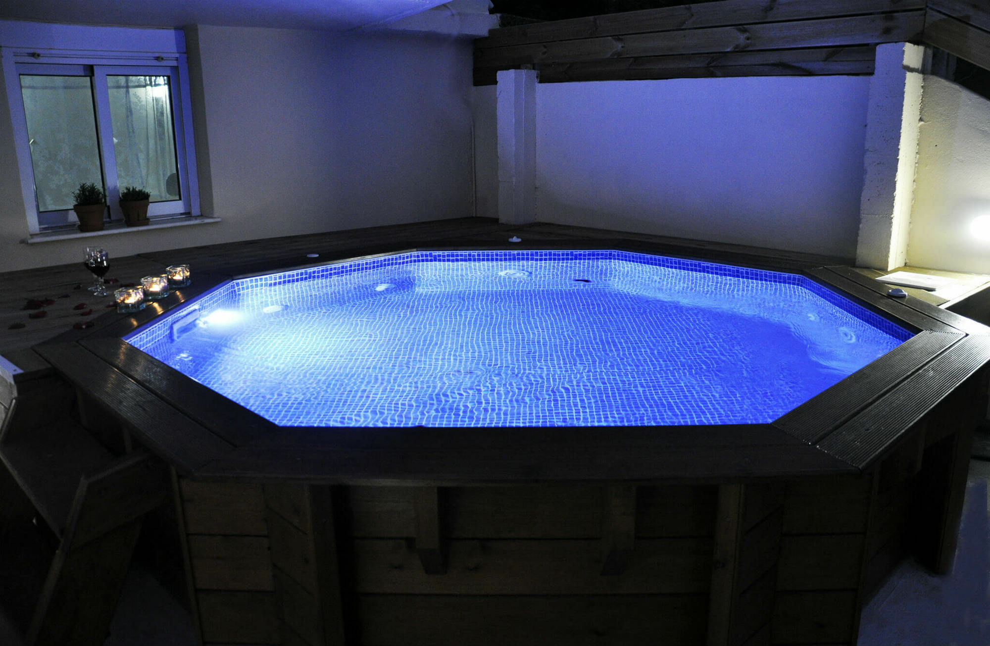 Villa Lakki Heated Round Pool Jacuzzi Lákkoi Extérieur photo